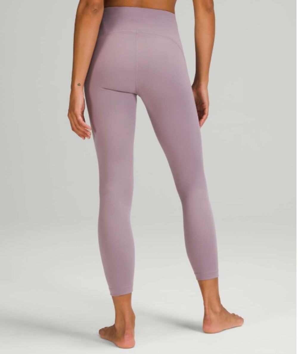 Lululemon Instill High Rise Leggings 25" Violet Verbena Yoga Size 10